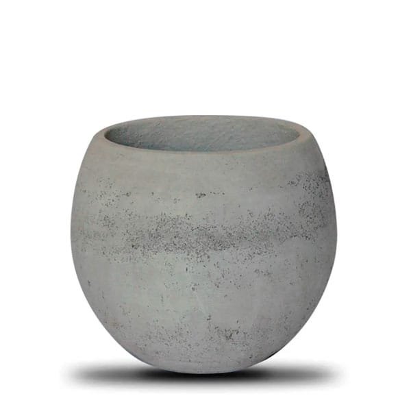 Vaso Cimento Bola — Vasos e Floreiras