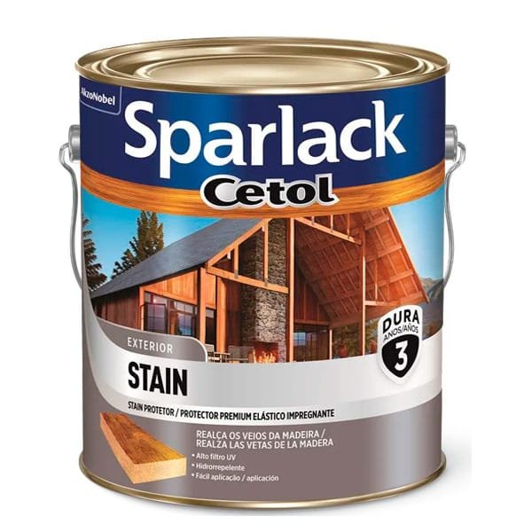 Verniz Sparlack Cetol Stain Natural 3,6L — Verniz