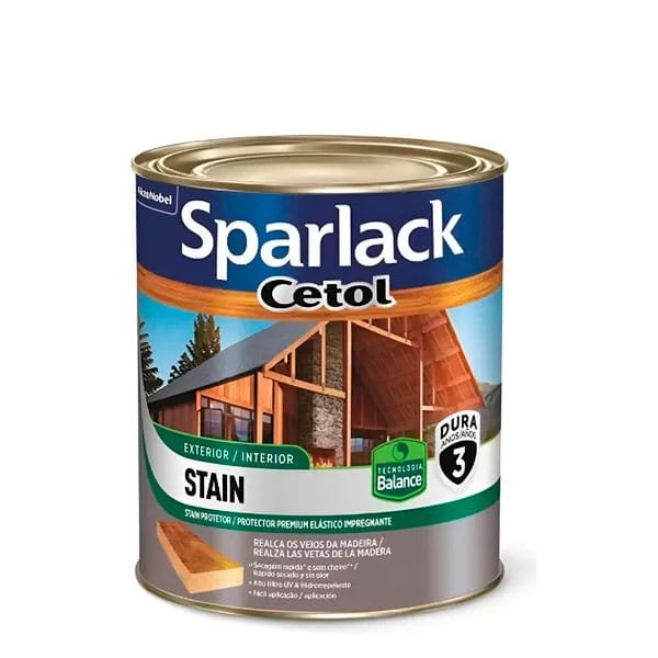 Verniz Sparlack Cetol Stain Natural 900ml — Verniz