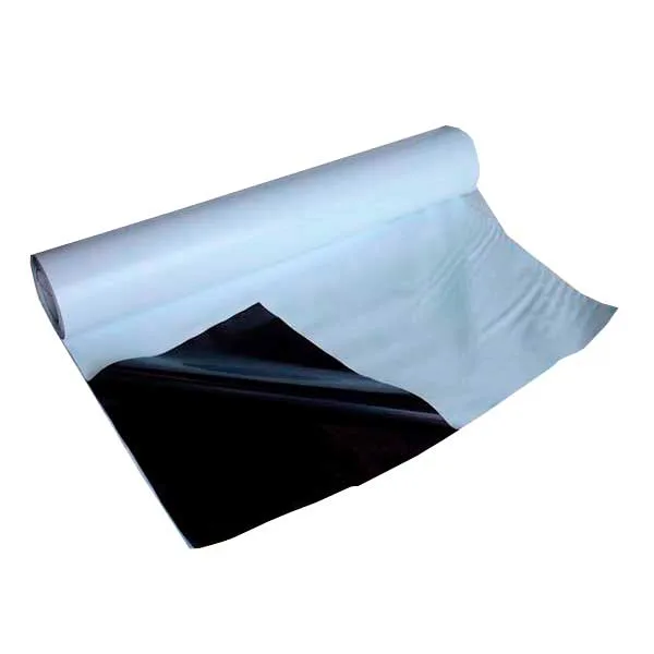 Lona Dupla Face Preta/Branca 04 Mt-100 Micras