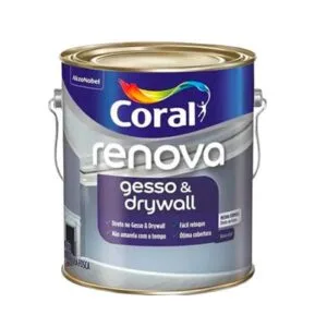 Tinta Coral Renova Gesso e Drywall 3,6L