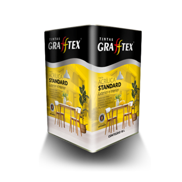 Tinta Branco Neve Grafftex Standard 18 Litros