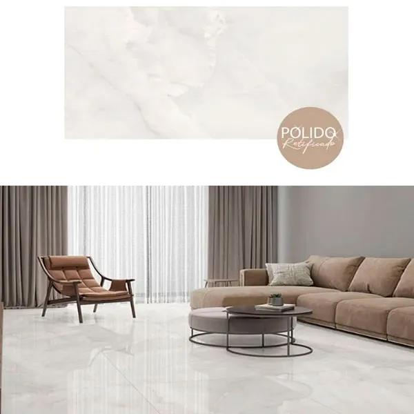 Piso Formigres Apúlia Retificado Polido 60x1,20 cx2,16