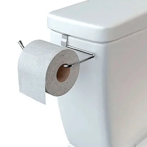 Suporte Simples Papel Higienico Caixa Acoplada