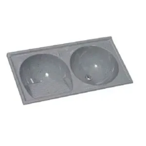 Tanque AJR GRAN Duplo FAFA 1,24x62 Cinza