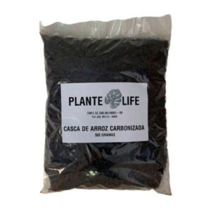 Casca de Arroz Carbonizada 300g Plante Life pct