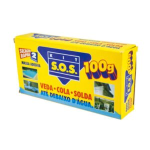 Kit SOS Massa Adesiva Secagem Rápida 100g