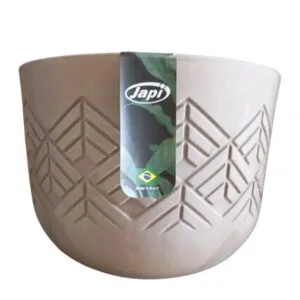 Vaso Japi Plástico Redondo Tribo 33 Macchiato