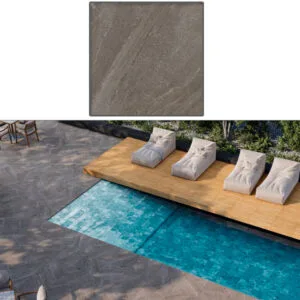 Porcelanato Gaudi Kotel Titânio 1,20x1,20