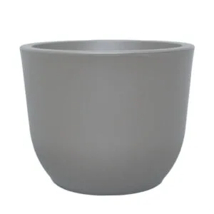 Vaso Japi Plástico Redondo Concept Mármore