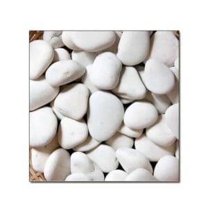 Pedra Decorativa Branca n2 15Kg